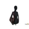 Borsa a spalla trasformabile in zaino.  Vera pelle. Made in Italy.