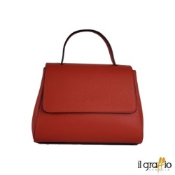 Mini Bag in Pelle Artigianale | Borsa a Mano e Tracolla | Il Graffio