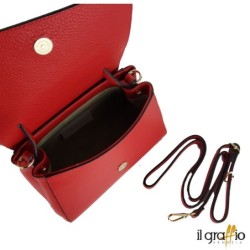 Mini Bag in Pelle Artigianale | Borsa a Mano e Tracolla | Il Graffio