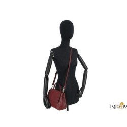 Mini Bag in Pelle Artigianale | Borsa a Mano e Tracolla | Il Graffio