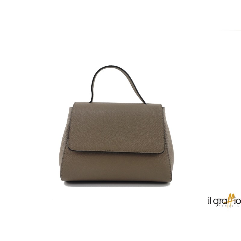 Mini Bag in Pelle Artigianale | Borsa a Mano e Tracolla | Il Graffio