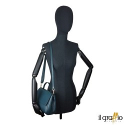 Mini Bag in Pelle Artigianale | Borsa a Mano e Tracolla | Il Graffio