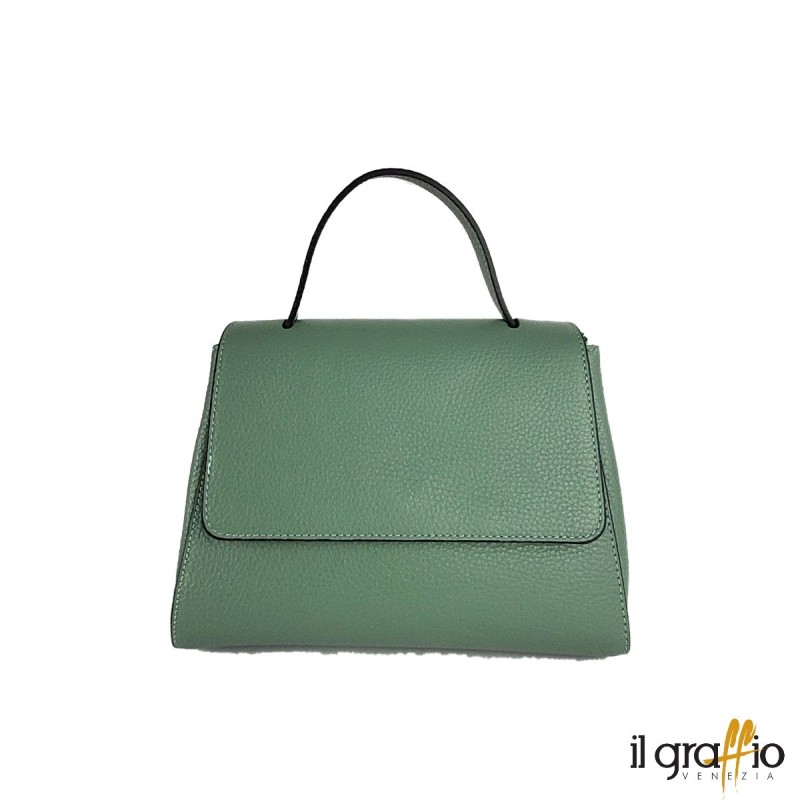 Mini Bag in Pelle Artigianale | Borsa a Mano e Tracolla | Il Graffio