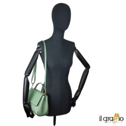 Mini Bag in Pelle Artigianale | Borsa a Mano e Tracolla | Il Graffio