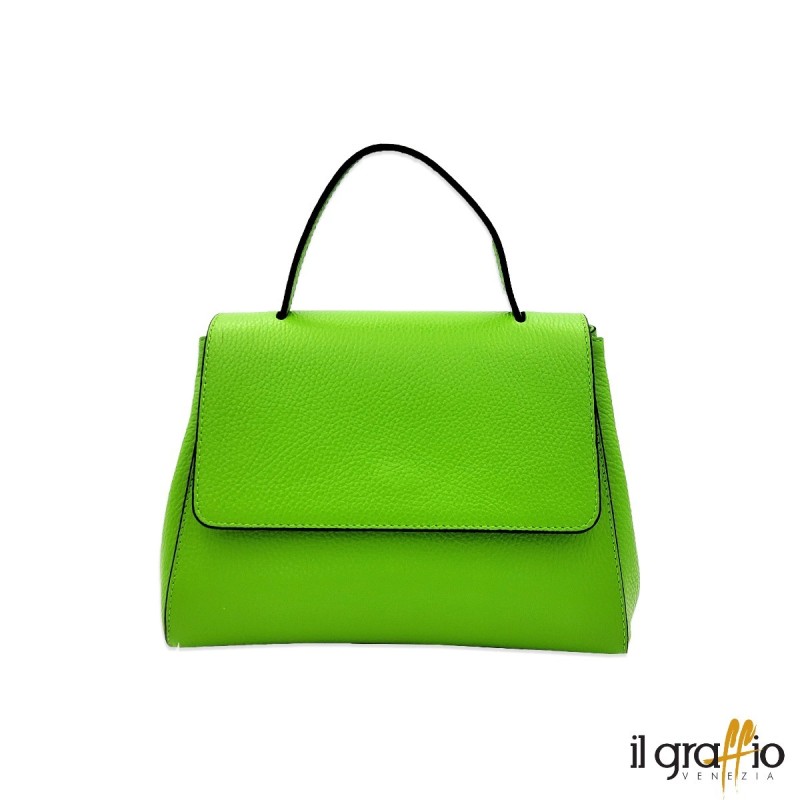 Mini Bag in Pelle Artigianale | Borsa a Mano e Tracolla | Il Graffio