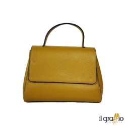 Mini Bag in Pelle Artigianale | Borsa a Mano e Tracolla | Il Graffio