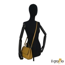 Mini Bag in Pelle Artigianale | Borsa a Mano e Tracolla | Il Graffio
