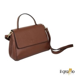 Mini Bag in Pelle Artigianale | Borsa a Mano e Tracolla | Il Graffio