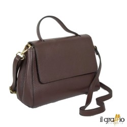 Mini Bag in Pelle Artigianale | Borsa a Mano e Tracolla | Il Graffio
