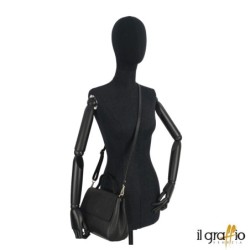 Mini Bag in Pelle Artigianale | Borsa a Mano e Tracolla | Il Graffio