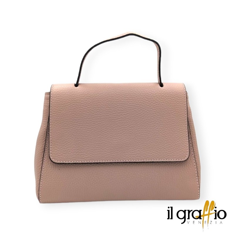 Mini Bag in Pelle Artigianale | Borsa a Mano e Tracolla | Il Graffio
