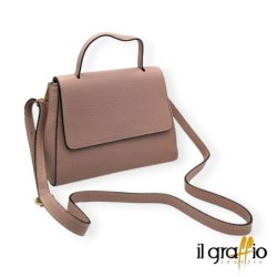 Mini Bag in Pelle Artigianale | Borsa a Mano e Tracolla | Il Graffio