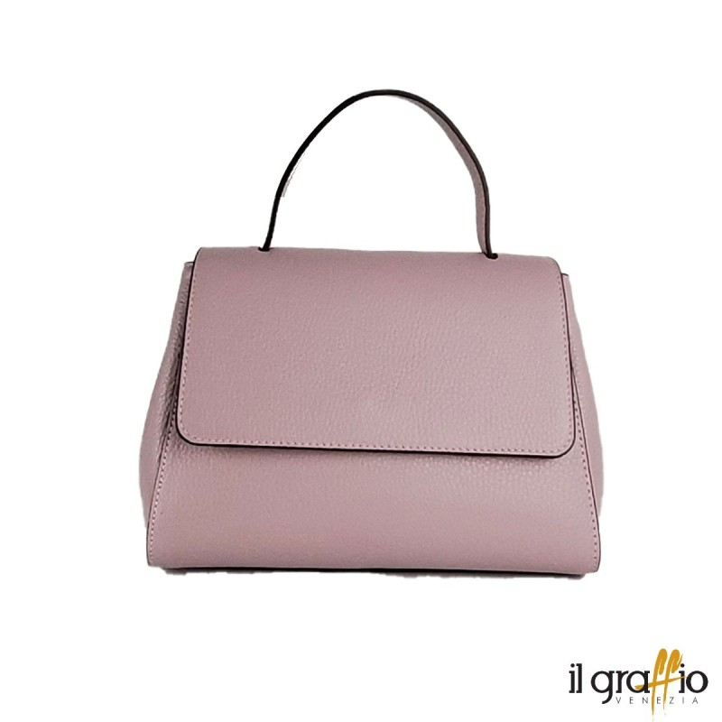 Mini Bag in Pelle Artigianale | Borsa a Mano e Tracolla | Il Graffio