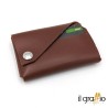Dogàl - un portafoglio compatto in vera pelle realizzato a Venezia