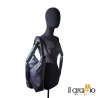 Borsa a spalla trasformabile in zaino.  Vera pelle. Made in Italy.