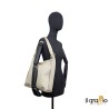 Borsa a spalla trasformabile in zaino.  Vera pelle. Made in Italy.