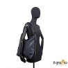 Borsa a spalla trasformabile in zaino.  Vera pelle. Made in Italy.