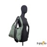 Borsa a spalla trasformabile in zaino.  Vera pelle. Made in Italy.
