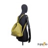 Borsa a spalla trasformabile in zaino.  Vera pelle. Made in Italy.
