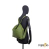 Borsa a spalla trasformabile in zaino.  Vera pelle. Made in Italy.