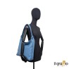 Borsa a spalla trasformabile in zaino.  Vera pelle. Made in Italy.