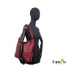 Borsa a spalla trasformabile in zaino.  Vera pelle. Made in Italy.