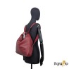 Borsa a spalla trasformabile in zaino.  Vera pelle. Made in Italy.