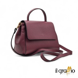Mini Bag in Pelle Artigianale | Borsa a Mano e Tracolla | Il Graffio