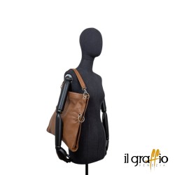 Borsa trasformabile modello Smart in vera pelle | Il Graffio Venezia