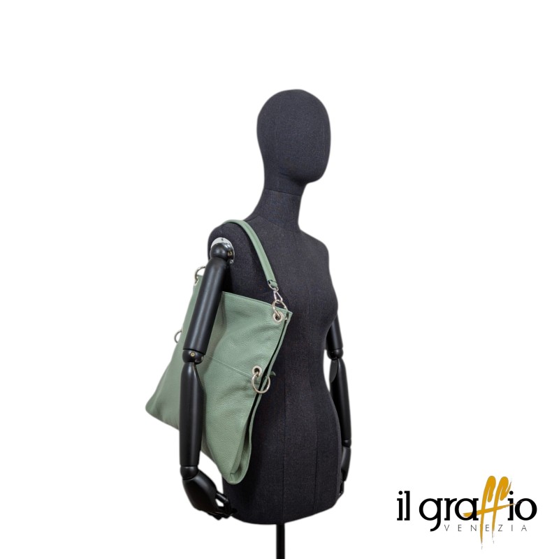 Borsa trasformabile modello Smart in vera pelle | Il Graffio Venezia